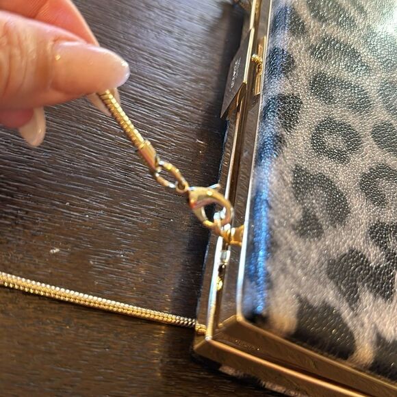 NEW Kate Spade Emanuelle Crystal Court Leopard Bag - Picture 12 of 12